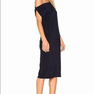 Norma Kamali Drop Shoulder Dress